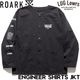 ROARK �������� ENGINEER SHIRTS JKT ���󥸥˥����㥱�å� ��� ����ĥ��㥱�å� RJJ1201-BLK 26SP ��������Ź������
