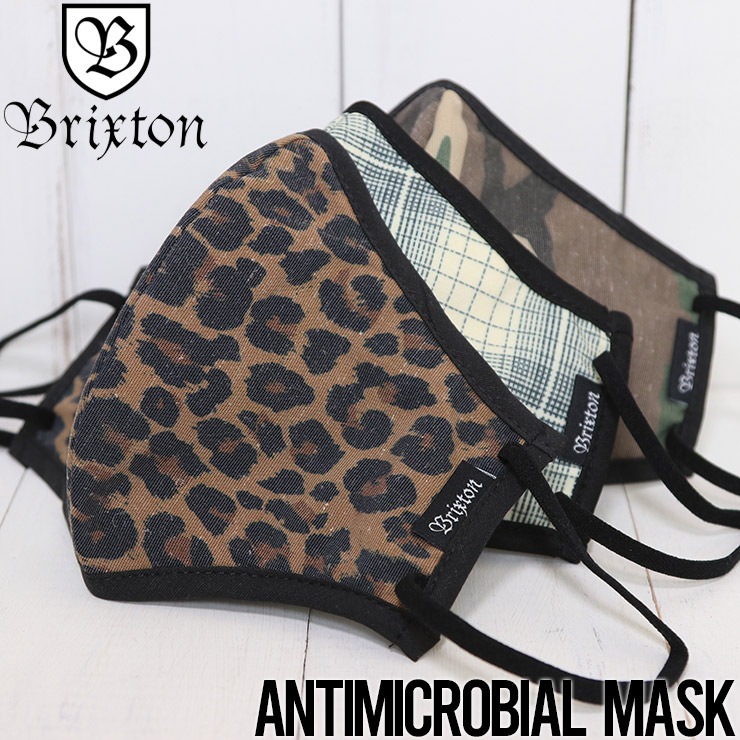 [����å��ݥ����б�] BRIXTON �֥ꥯ���ȥ� ANTIMICROBIAL 4-WAY STRECHMASK �ޥ��� �ե������ޥ��� �ե��å����ޥ��� 05367