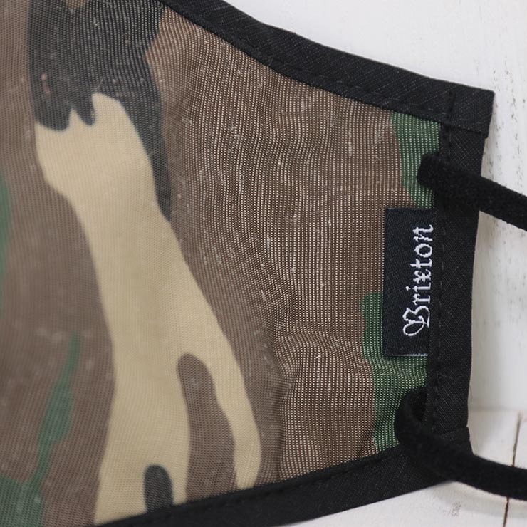 [����å��ݥ����б�] BRIXTON �֥ꥯ���ȥ� ANTIMICROBIAL 4-WAY STRECHMASK �ޥ��� �ե������ޥ��� �ե��å����ޥ��� 05367