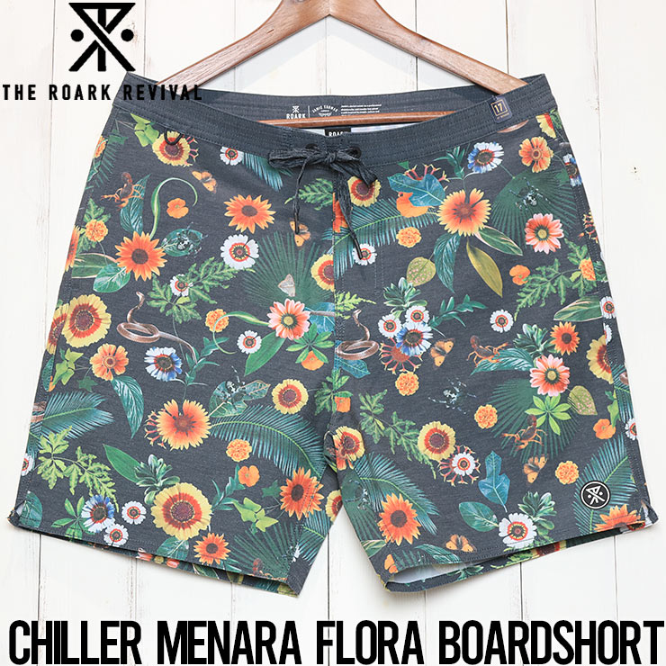 [åݥб] THE ROARK REVIVAL ХХ CHILLER MENARA FLORA BOARDSHORTS 17󥰥 ܡɥ硼 եѥ RB363