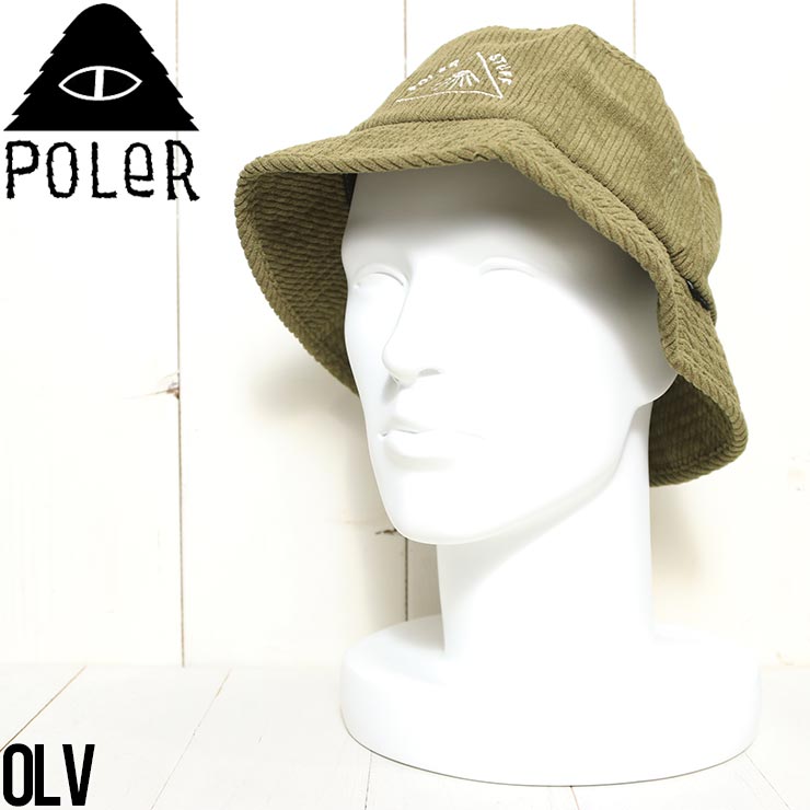 [����å��ݥ����б� ]�ϥå� �Х��åȥϥå� �����ǥ�����ϥå� POLeR �ݡ��顼 PYRAMID SCHEME BUCKET HAT 213ACU7101