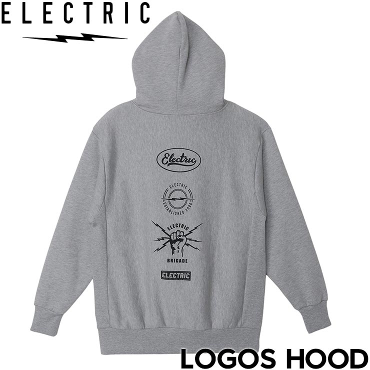 ������̵���ۥץ륪���С��ѡ����� �ա��ǥ� ELECTRIC ���쥯�ȥ�å� LOGOS HOOD E24FU06 GRY ��������Ź������