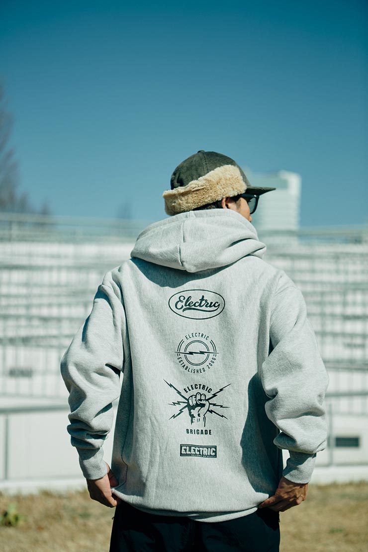 ������̵���ۥץ륪���С��ѡ����� �ա��ǥ� ELECTRIC ���쥯�ȥ�å� LOGOS HOOD E24FU06 GRY ��������Ź������