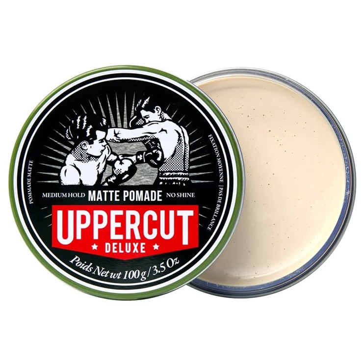 UPPERCUT DELUXE ���åѡ����åȥǥ�å��� �ݥޡ��� ��� �����ݥޡ��� ��ȱ�� �إ���å��� �ߥǥ�����ۡ���� �ޥåȻž夲 �С��С� MATTE POMADE �ޥåȥݥޡ��� 100g ��������Ź������