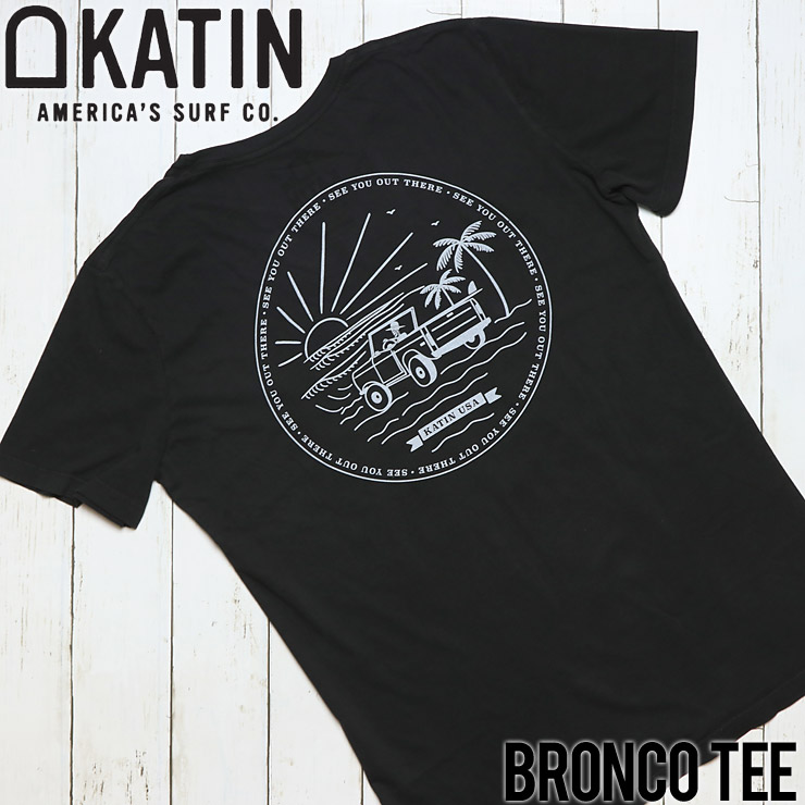 [����å��ݥ����б�] KATIN �����ƥ��� BRONCO TEE ȾµT����� TSBRO01