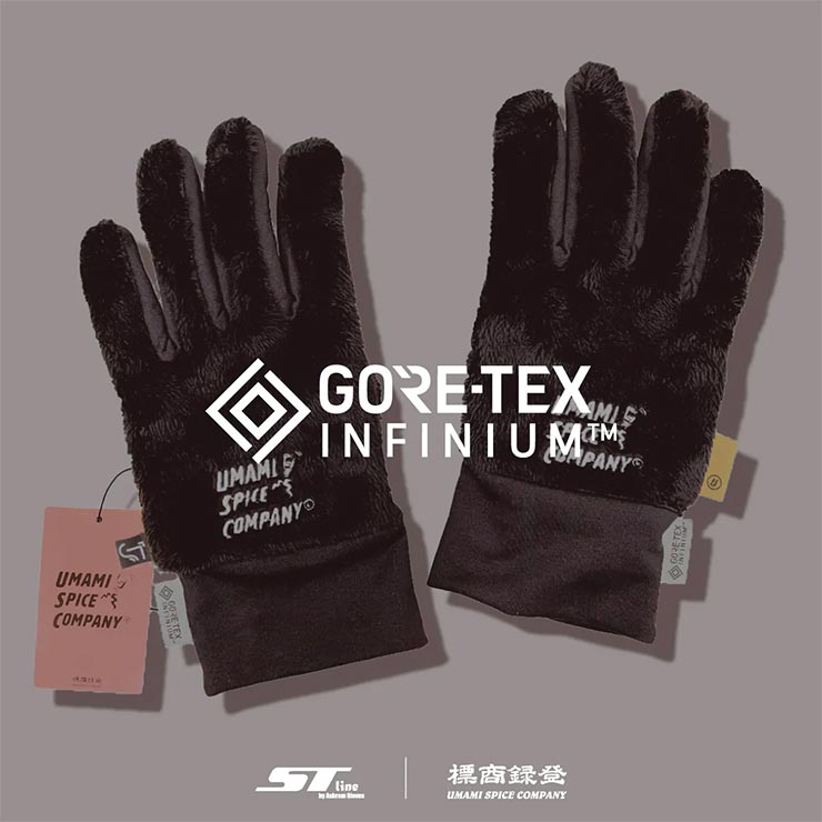 ������̵����GORE-TEX INFINIUM�ե꡼���������� UMAMI SPICE COMPANY ���ޥߥ��ѥ�������ѥˡ� ST LINE x UMAMI SPICE COMPANY GORE-TEX INFINIUM BOA FLEECE GLOVES