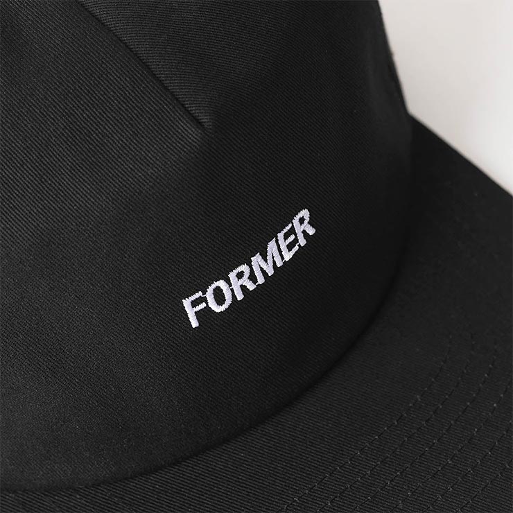������̵���ۥ��ȥ�åץХå�����å� ˹�� FORMER �ե����ޡ� LEGACY CAP FHW-24103 BLACK ��������Ź������