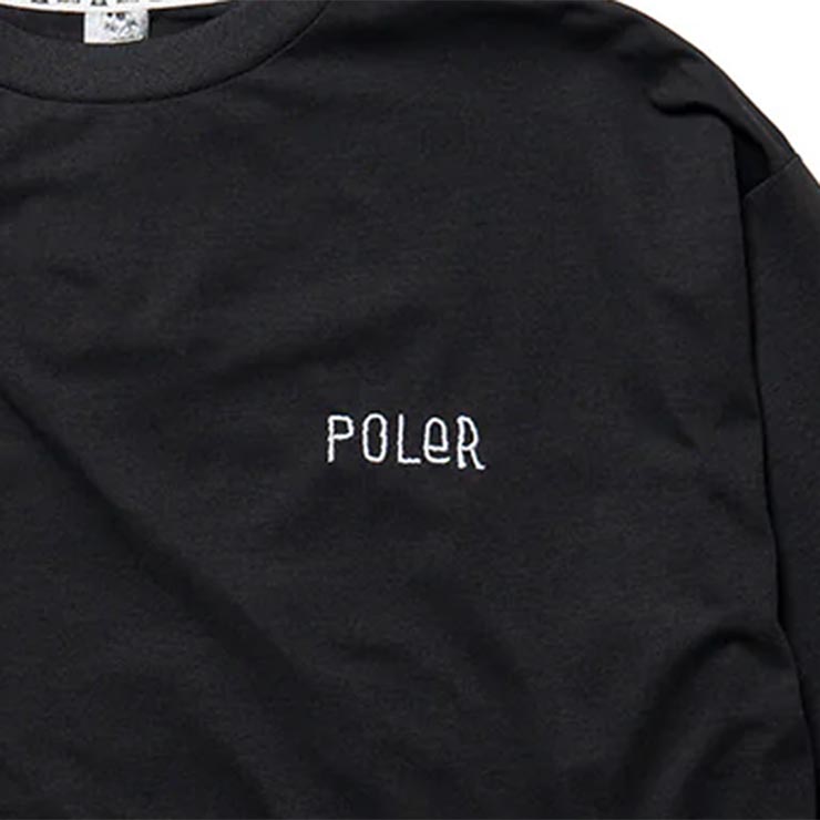 ������̵���۵ۼ� ®�� ����T ���󥰥��꡼��TEE ĹµT����� POLeR �ݡ��顼 THUNDER FLASH QUICK DRY LSTEE 241MCV0112 BLK ��������Ź������