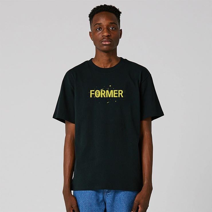 ������̵����ȾµTEE T����� FORMER �ե����ޡ� LEGACY SCRATCH T-SHIRT FTE-24311 BLACK ��������Ź������