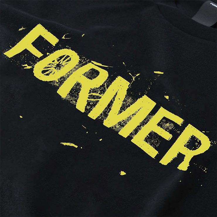 ������̵����ȾµTEE T����� FORMER �ե����ޡ� LEGACY SCRATCH T-SHIRT FTE-24311 BLACK ��������Ź������