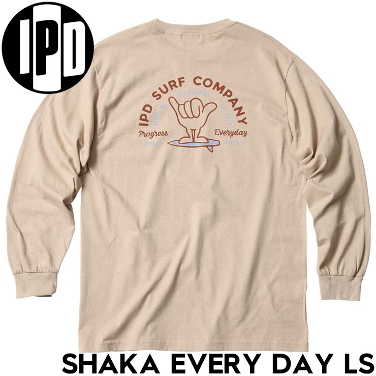 ������̵���ۥ��󥰥��꡼��TEE ����T IPD �����ԡ��ǥ��� SHAKA EVERY DAY L/S TEE IPDLSSE-905 SND ��������Ź������