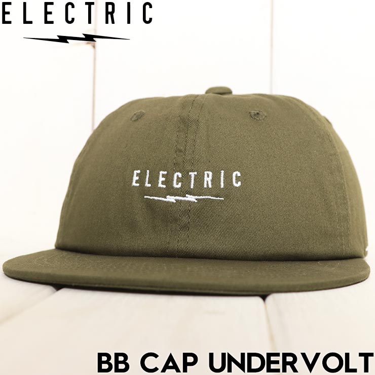 ̵ELECTRIC 쥯ȥå ʥåץХåå  ˹ BB CAP UNDERVOLT CAP  ɽ եåȥХ E24SC01 KHAKI Ź