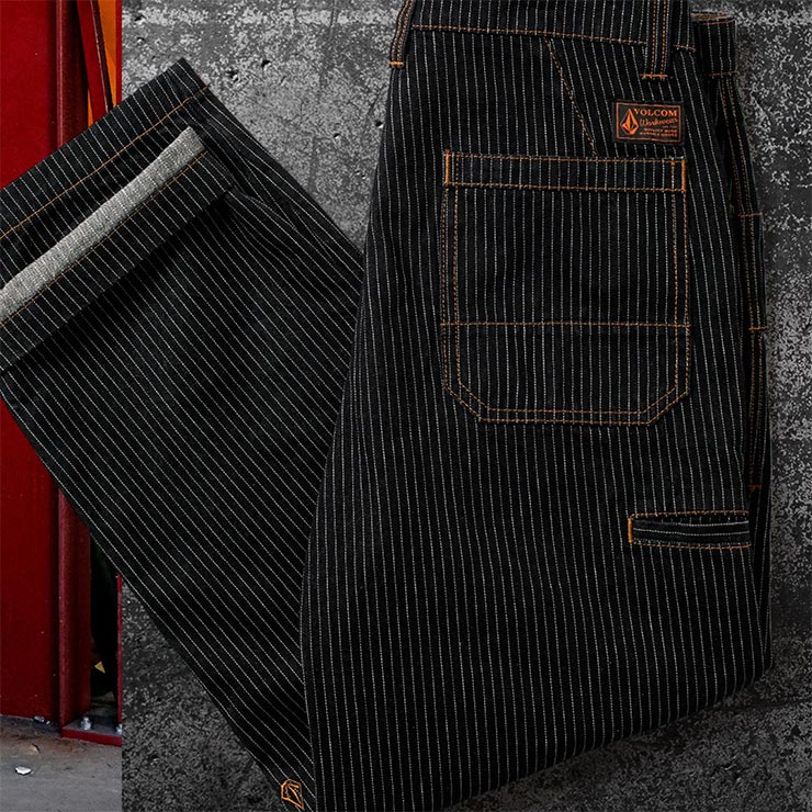 VOLCOM �ܥ륳�� �����륳�� ��� WORK DIALED PANT ����ѥ�� �롼���ե��å� A1112601 BKS 26SP ��������Ź������