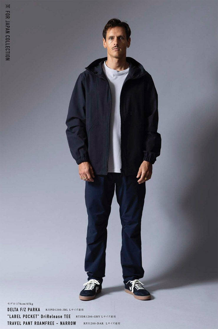 ROARK �������� DELTA F/Z PARKA ���㥱�å� ��� �ʥ����󥸥㥱�å� ������ɥ֥졼���� RJJPD1200-JBL 26SP ��������Ź������
