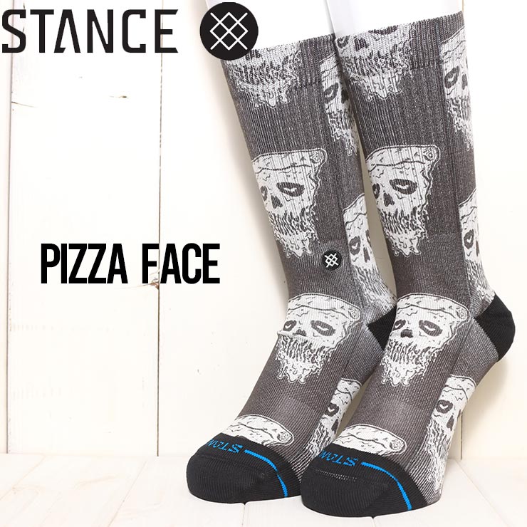 ������̵���ۥ��å��� ���� STANCE ������ PIZZA FACE SOCKS A556A24PIZ