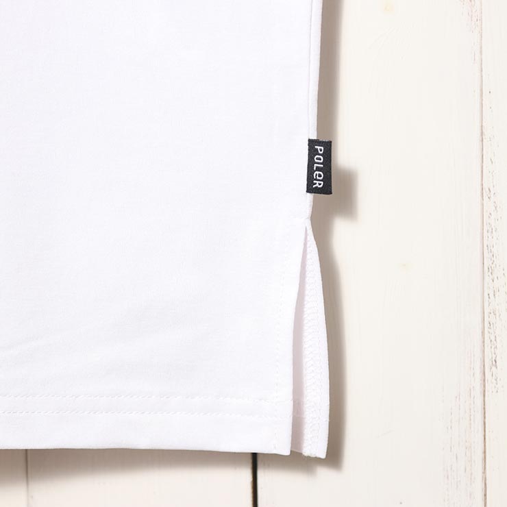 �ۼ� ®�� ����T ���󥰥��꡼��TEE ĹµT����� POLeR �ݡ��顼 THUNDER FLASH QUICK DRY LSTEE 241MCV0112 WHT ��������Ź������