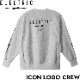 ������̵���ۥ������åȥȥ졼�ʡ� ���롼�ͥå� ELECTRIC ���쥯�ȥ�å� ICON LOGO CREW E24FU07 GRY ��������Ź������