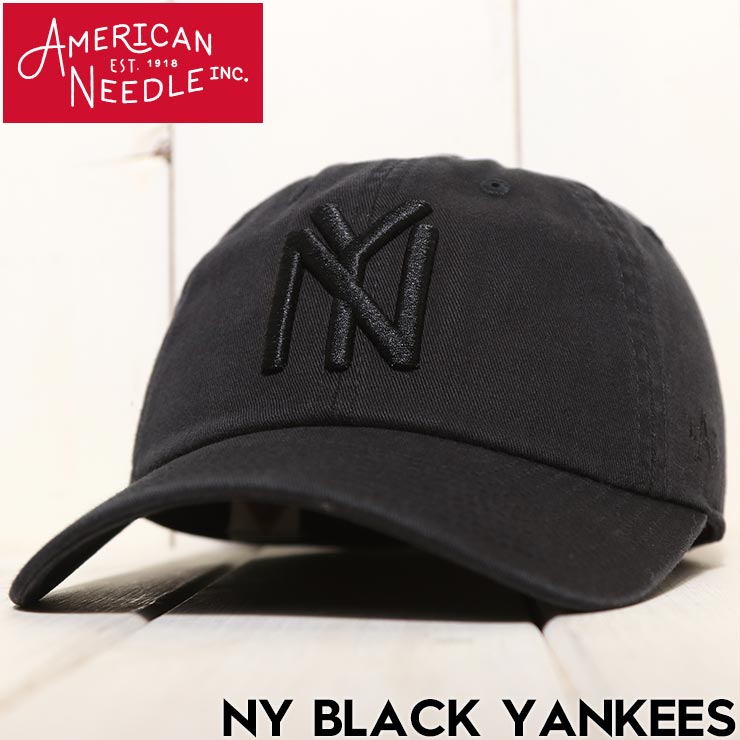 ������̵���ۥ��ȥ�åץ���å� ˹�� AMERICAN NEEDLE ����ꥫ��ˡ��ɥ� NY BLACK YANKEES SMU674C-NBY ��������Ź������