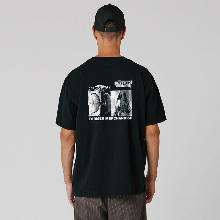 ������̵����ȾµTEE T����� FORMER �ե����ޡ� FLOURISH CRUX T-SHIRT FTE-24321 BLACK ��������Ź������