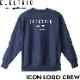 ̵ۥåȥȥ졼ʡ 롼ͥå ELECTRIC 쥯ȥå ICON LOGO CREW E24FU07 NVY Ź