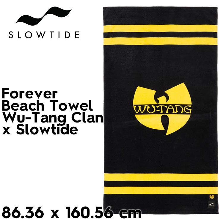 ������̵���ۥӡ��������� �Х������� SLOWTIDE ������������ Forever Beach Towel | Wu-Tang Clan x Slowtide STRP032 ��������Ź������