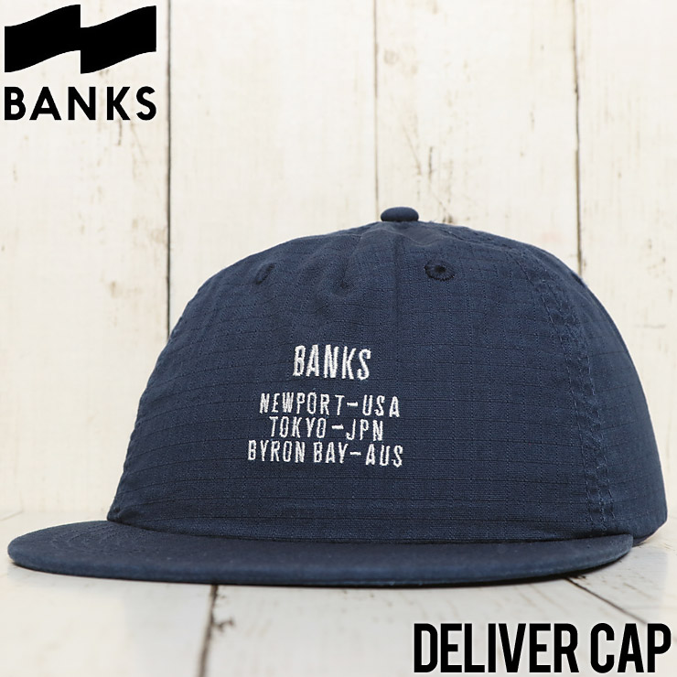 BANKS �Х󥯥� DELIVER CAP ���ȥ�åץХå�����å� HA0072