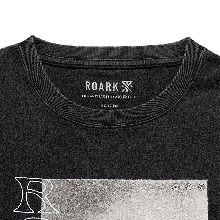 ROARK REVIVAL �������� ��Х��Х� PROVISION L/S TEE ĹµT����� ����T ��� ��ǥ����� ���åȥ�100% RLTJ1154-BLK ��������Ź������