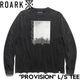 ROARK REVIVAL �������� ��Х��Х� PROVISION L/S TEE ĹµT����� ����T ��� ��ǥ����� ���åȥ�100% RLTJ1154-BLK ��������Ź������