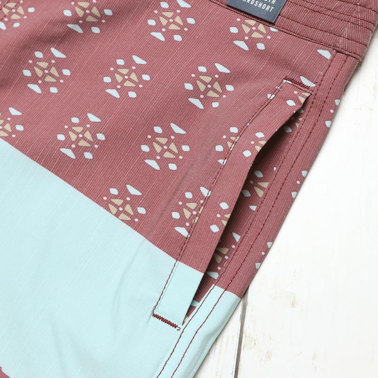 [����å��ݥ����б�] THE ROARK REVIVAL ����������Х��Х� CHILLER BLUE STRIPE BOARDSHORTS �ܡ��ɥ��硼�� �����եѥ�� RB271