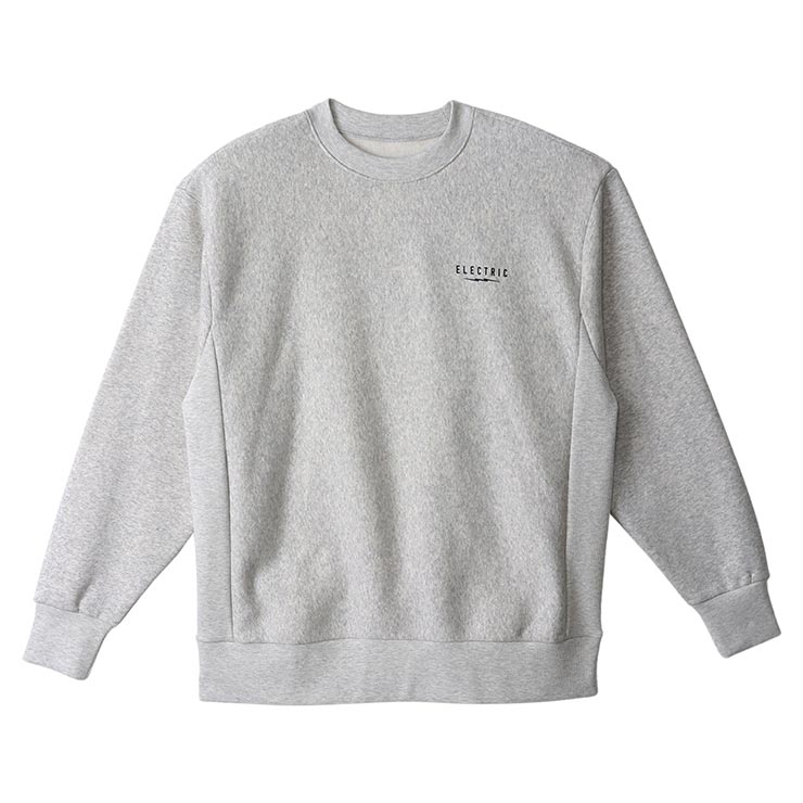 ̵ۥåȥȥ졼ʡ 롼ͥå ELECTRIC 쥯ȥå UNDERVOLT CREW E24FU12 GRY Ź