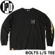 IPD �����ԡ��ǥ��� BOLTS L/S TEE ���󥰥��꡼��TEE ����T IPDLSBL-1004 BK/YL ��������Ź������