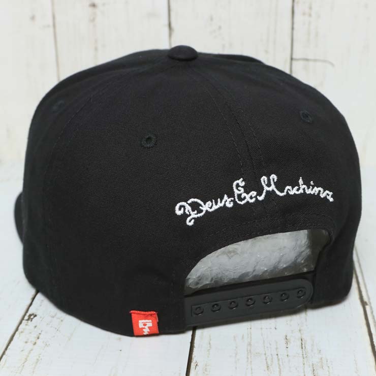 ［専用］DEUS EX MACHINA TEMPLE CAP デウス キャップ デウス メッシュキャップ SHIELD TRUCKER ブラック/ブラック