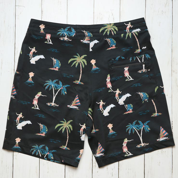 [����å��ݥ����б�] BANKS �Х󥯥� HULA BOARDSHORTS �ܡ��ɥ��硼�� BS0112