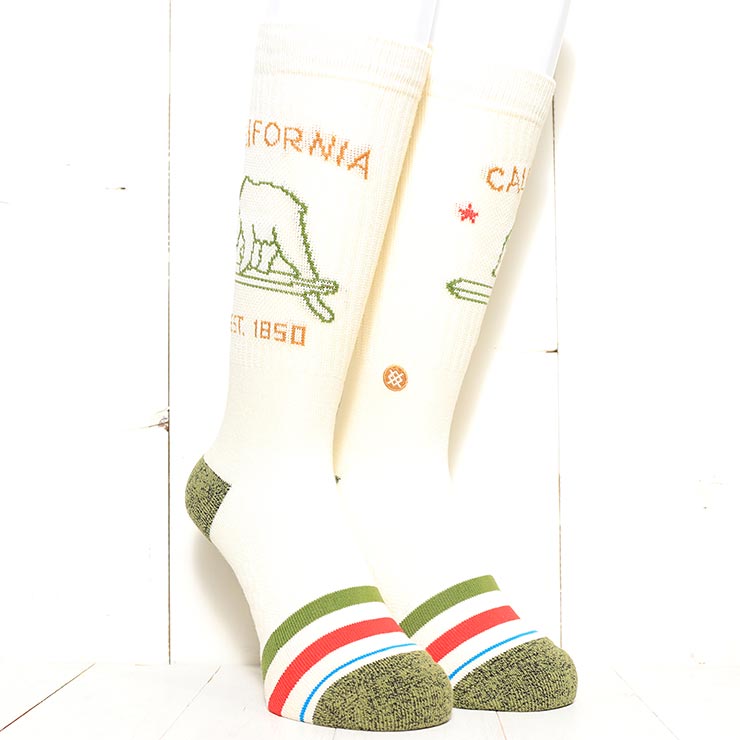 [����å��ݥ����б�] STANCE ������ CALIFORNIA REPUBLIC 2 SOCKS ���å��� ���� ��˥��å��� A556D21CAL