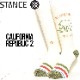 [����å��ݥ����б�] STANCE ������ CALIFORNIA REPUBLIC 2 SOCKS ���å��� ���� ��˥��å��� A556D21CAL