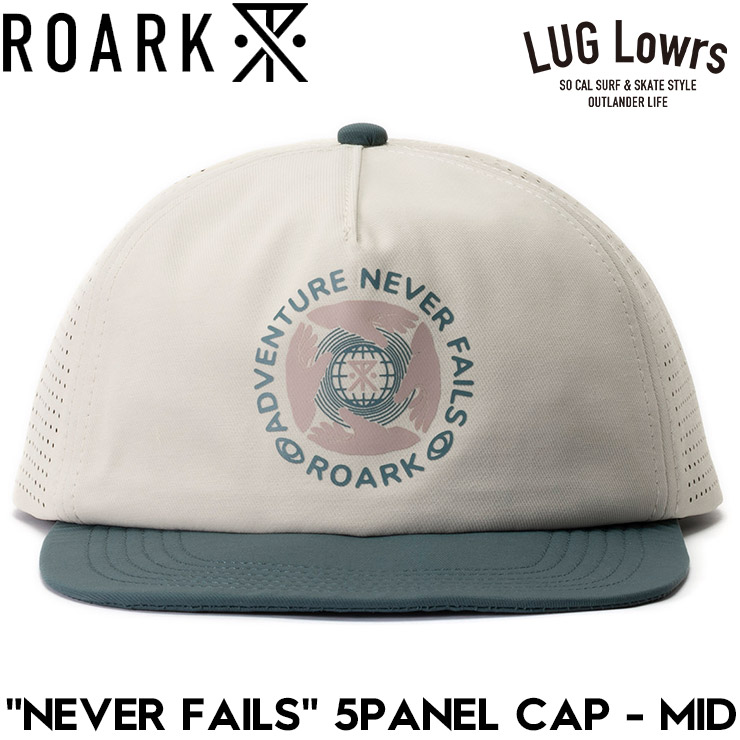 ROARK �������� ����å� ��� ��ǥ����� 5�ѥͥ륭��å� ˹�� ��å��奭��å� �̵��� �ܿ��䴶 �ɥ��������� ��NEVER FAILS�� 5PANEL CAP MID RHJ1222-BON 26SU ��������Ź������