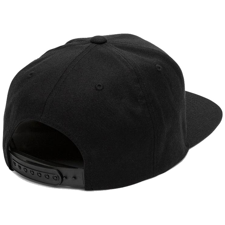 ������̵���ۥ��ʥåץХå�����å� ˹�� VOLCOM �ܥ륳�� �����륳�� QUARTER TWILL HAT D5512322 BLK ��������Ź������