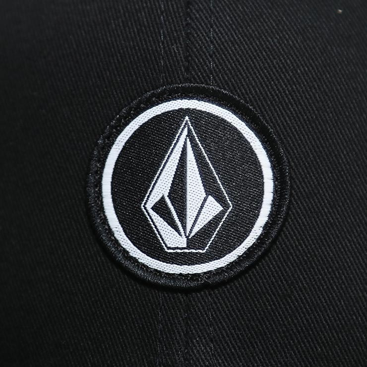 ������̵���ۥ��ʥåץХå�����å� ˹�� VOLCOM �ܥ륳�� �����륳�� QUARTER TWILL HAT D5512322 BLK ��������Ź������