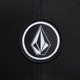 ������̵���ۥ��ʥåץХå�����å� ˹�� VOLCOM �ܥ륳�� �����륳�� QUARTER TWILL HAT D5512322 BLK ��������Ź������