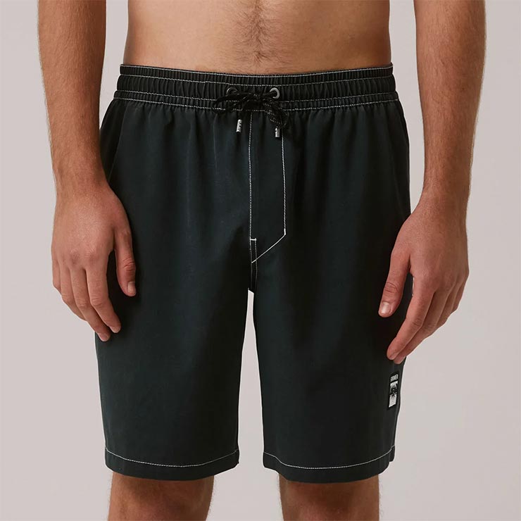 ���硼�� �ϥ��֥�åɥ��硼�� FORMER �ե����ޡ� SWANS BAGGY 18 SWIM TRUNK FBO-25108 BLACK ��������Ź������