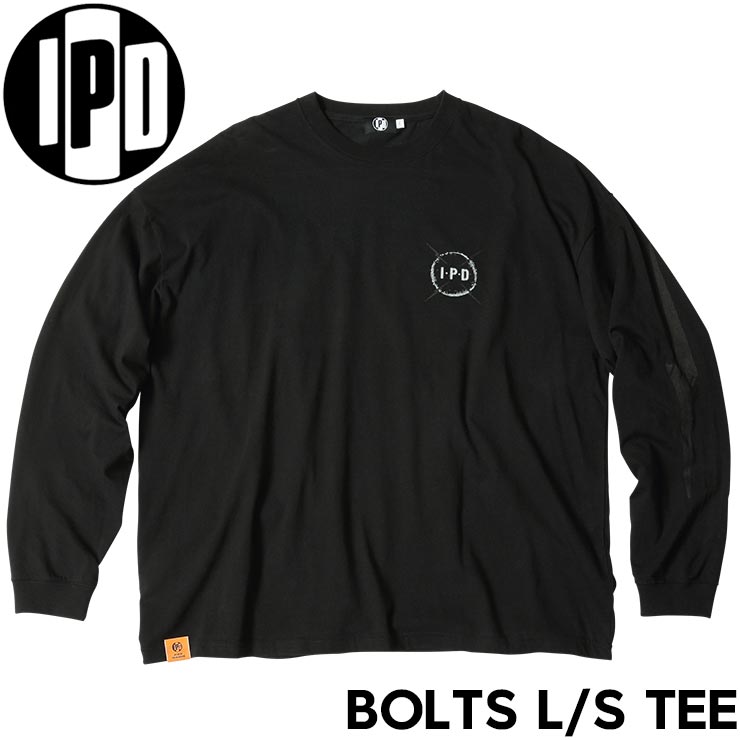 IPD �����ԡ��ǥ��� BOLTS L/S TEE ���󥰥��꡼��TEE ����T IPDLSBL-1004 BK/BK ��������Ź������