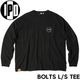 IPD �����ԡ��ǥ��� BOLTS L/S TEE ���󥰥��꡼��TEE ����T IPDLSBL-1004 BK/BK ��������Ź������