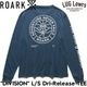 ROARK �������� DIVISION L/S Dri-Release TEE ĹµT����� ����T �۴�®�� ��� ��ǥ����� RLTJDR1201-LGB 26SP ��������Ź������