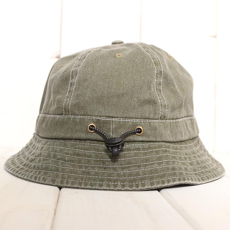 ̵ۥХåȥϥå ˹ POLeR ݡ顼 WASHED BELL HAT 241MCV0258 OLIVE DENIM Ź