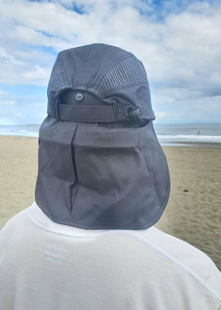 YOSHIDA CAPS �襷������åץ� ˹�� �����ե���å�  ���󥬡����դ�  SURF MASTER 7WAY CAP BLACK ��������Ź������