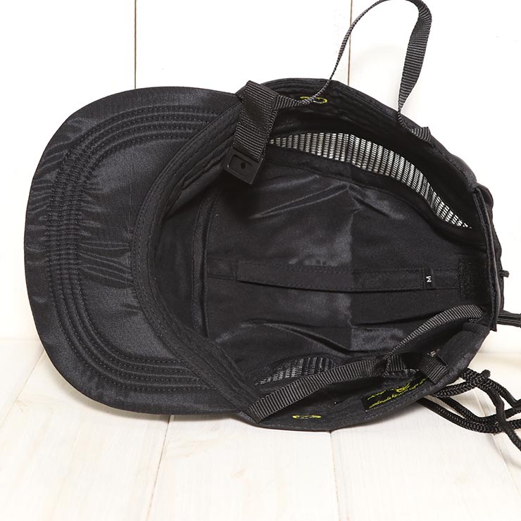 YOSHIDA CAPS �襷������åץ� ˹�� �����ե���å�  ���󥬡����դ�  SURF MASTER 7WAY CAP BLACK ��������Ź������