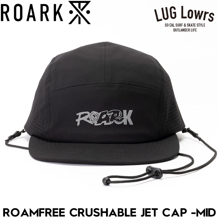 ROARK �������� ����å� ��� ��ǥ����� �����åȥ���å� �ޤꤿ���� ���� ®�� ���ȥ�å� �ܿ��䴶 ROAMFREE CRUSHABLE JET CAP MID RHJ1220-BLK 26SU ��������Ź������