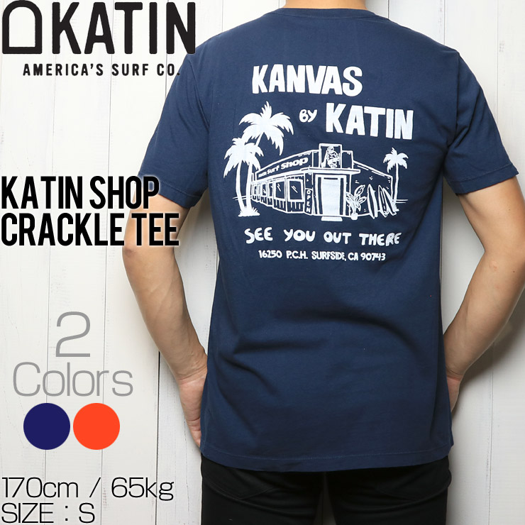 [åݥб] KATIN ƥ KATIN SHOP CRACKLE S/S TEE ȾµT TSSHO04