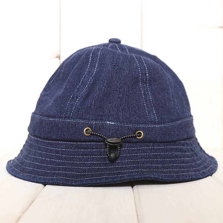 ̵ۥХåȥϥå ˹ POLeR ݡ顼 WASHED BELL HAT 241MCV0259 BLUE DENIM Ź