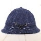 ̵ۥХåȥϥå ˹ POLeR ݡ顼 WASHED BELL HAT 241MCV0259 BLUE DENIM Ź